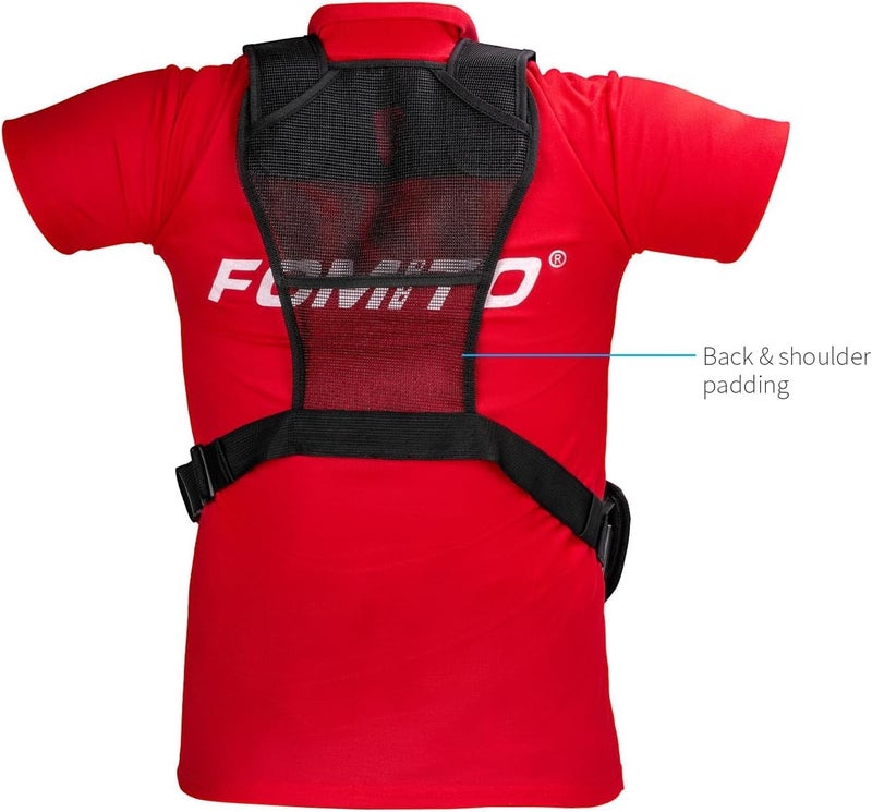 FOMITO Multi Camera Carrying Chest Harness System Vest with Side Holster for Canon for Nikon for Panasonic for Olympus for Sony A7R A7S A7II A7RII A58 A99 A6000 A6300 DSLR - Image 4